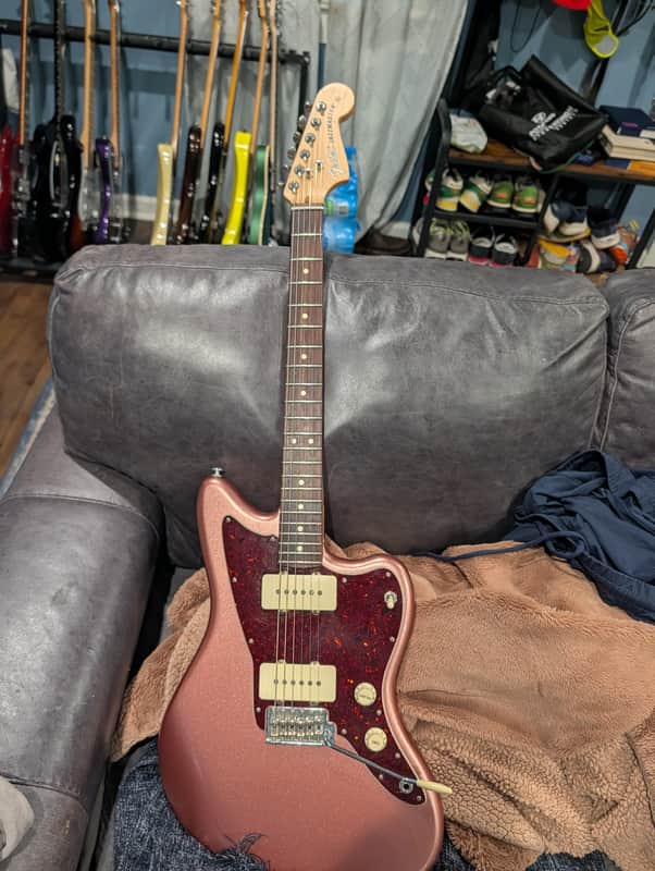 Fender American Performer Jazzmaster with Rosewood Fretboard Penny, with fralin humless pickups
