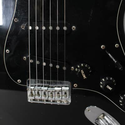 1979 Fender Hardtail Stratocaster Black w/OHSC image 20