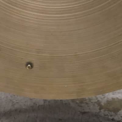 Zildjian 20" A. Avedis Sizzle Ride Cymbal Vintage 1960's 1,875g's image 3