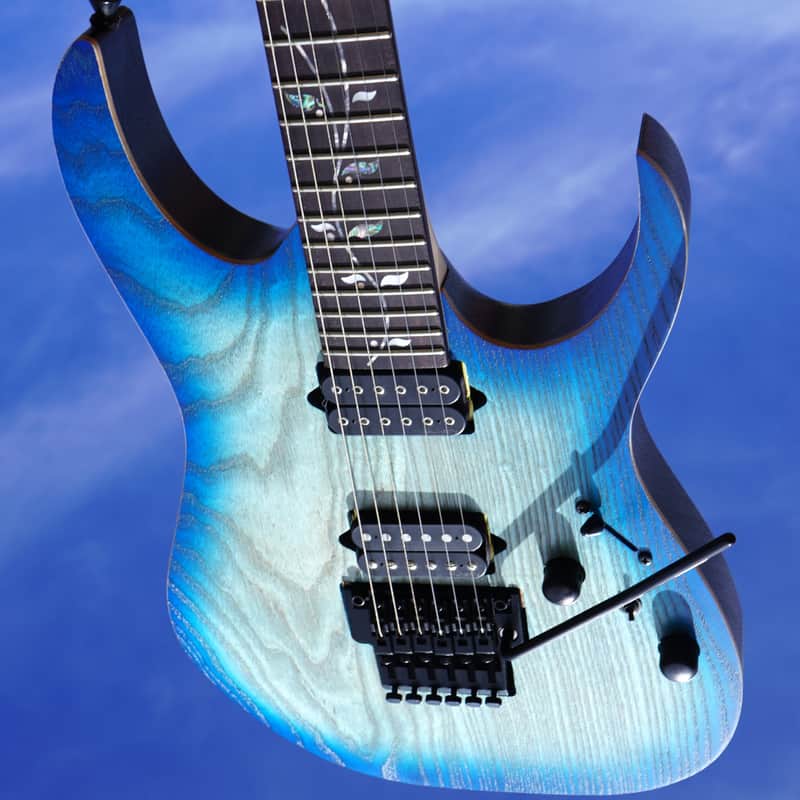 IBANEZ j.custom Limited Edition RG8620SHGFB Glost Fleet Blue Burst 6-String Electric Guitar w/ Molded Hard Case 2026 image 1