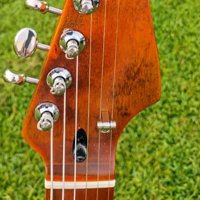 RICH Guitar Myrtle Beach STD+ Roasted mojo Distressed S 2025 - Gold Amber Light Oil Finish image 4