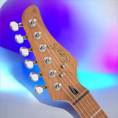 Cort G250SEVVB G Series 250SE Electric Guitar. Vivid Burgundy image 8