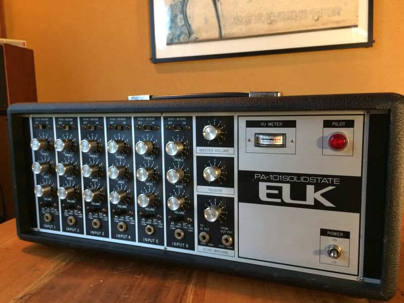 ELK PA-101 1970s Black/Silver | Reverb