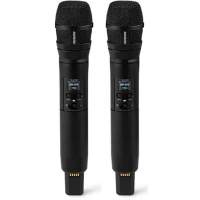 SHURE SLXD24D+/N8C-G57 Dual Handheld Rackmount Digital Wireless Mic System image 2