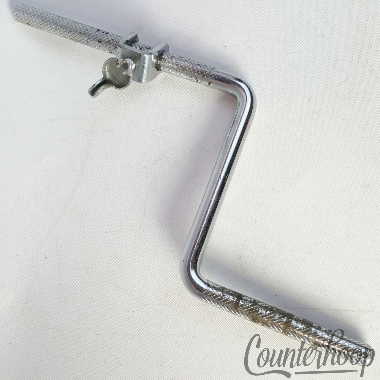 LP Accessory S-Rod Knurled Arm+Mount Bracket Cowbell/Block Latin Percussion USA — main photograph