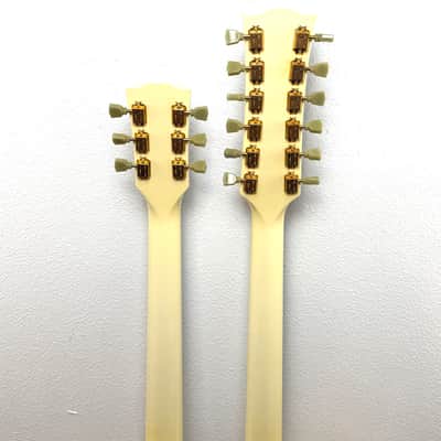 Gibson EDS-1275 SG Double neck 1989 - Alpine White image 14