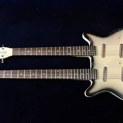 Danelectro 6/6 Gitarre/Bariton Blackburst image 7