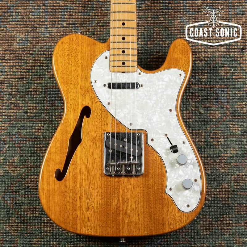 1977 Aria Pro II "Backaroo" TE-500 Thinline Telecaster Made in Japan Matsumoku w/case image 1
