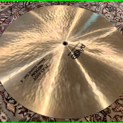 Paiste Formula 602 18" Flat Ride Medium Seven Sound Set 4 RARE 1970s MADE/FINISHED IN WEST GERMANY! 1732g image 7