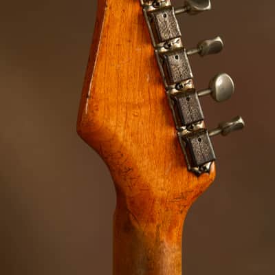 1954 Fender Stratocaster Early Serial #0071 Sunburst Electric Guitar Original image 11