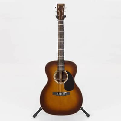 Martin Custom Shop 000-28 Authentic-Inspired 1937 - Ambertone Vintage Low Gloss Adirondack Spruce Top with East Indian Rosewood Back and Sides image 7