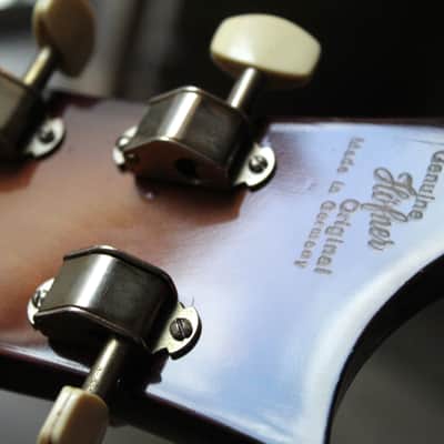 HOFNER Violin Bass 500/1 1988-1991 with HARDCASE image 8