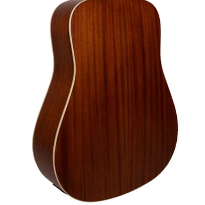 Gold Tone GT-Dread-NA Solid Sitka Spruce Top Mahogany Neck 6-String Acoustic-Electric Guitar w/Gig Bag image 2