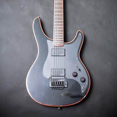 RARE '84 Washburn FORCE 6 Vibrato BBR Black With Red Binding image 3