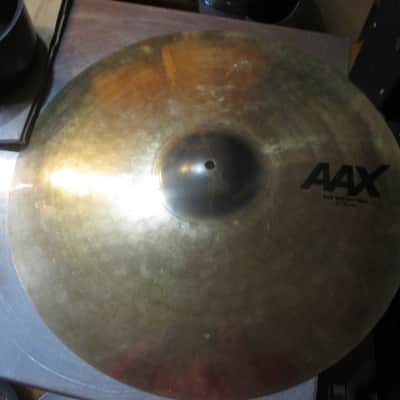 Sabian 21" AAX Raw Bell Dry Ride Cymbal 2019 - Present - Natural image 1