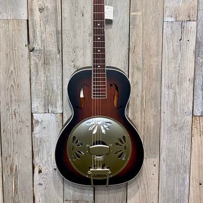 Gretsch G9240 Alligator Mahogany Round Neck Resonator - 2-color Sunburst, Support Small Business & Buy It Here ! image 2