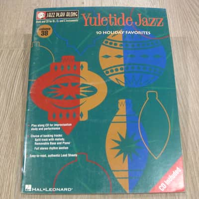 Yuletide Jazz 10 Holiday Favorites Jazz Play Along CD Sheet Music Song Book Songbook image 1