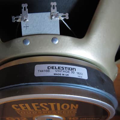 Celestion Vintage 30 Speaker - Made in UK - T4416B - 444 Cone - 16 ohm - MINT! image 4