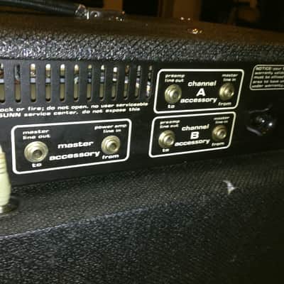 Vintage SUNN BETA LEAD 2x12 Speaker Electric Guitar AMP COMBO CLEAN image 9