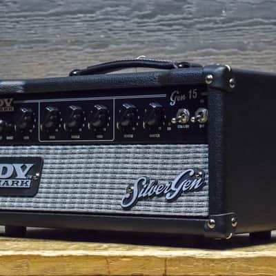 DV Mark DV Gen 15 Silver Generation 15-Watt Tube Guitar Amplifier Head #J9000074 image 2