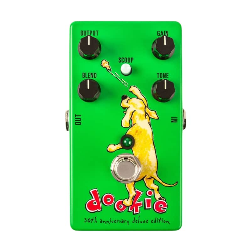 MXR DD30 Green Day Dookie Drive 30th Anniversary Deluxe Edition 2024 - Green image 1