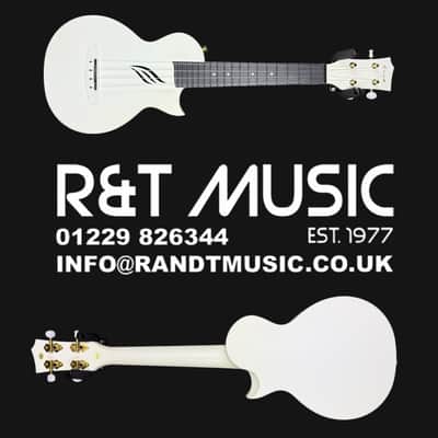 Enya Nova U White, Carbon Fibre, Concert Ukulele W/ Case image 7