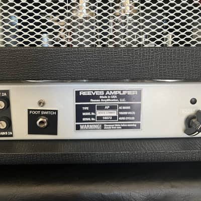 Reeves Space Cowboy 50W Guitar Amplifier Head image 5