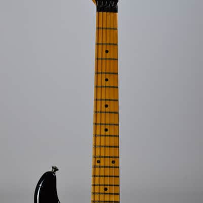 Kramer Pacer-Deluxe 1986 Black 45mm-Nut-Maple-Fretboard image 15