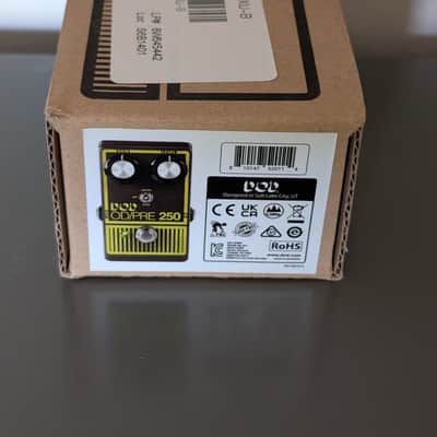DOD Overdrive Preamp 250-X 2025 - Present - Grey / Yellow image 8