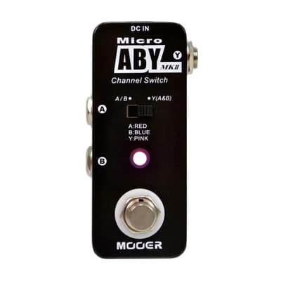 Mooer Micro ABY MKII Channel Switch 2010s - Black + free shipping image 1
