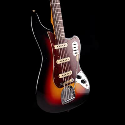 Fender Custom Shop 60's Bass VI Journeyman Relic Wide Fade 3-Tone Sunburst With Case image 7