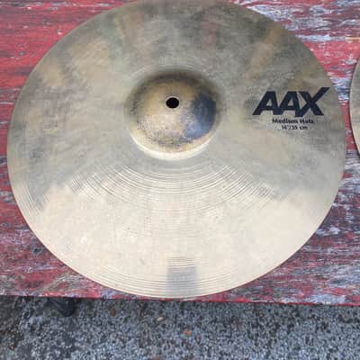 Sabian 14" AAX Medium Hi-Hat Cymbals (Pair) 2019 - Present - Brilliant image 3
