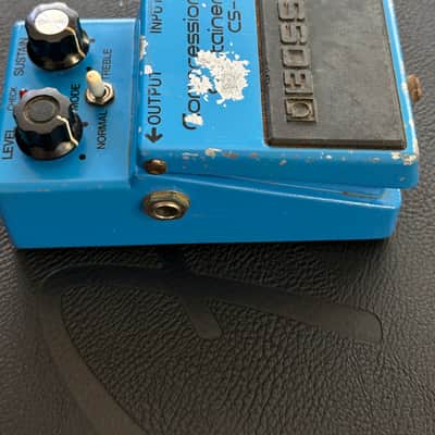 Boss CS-1 Compression Sustainer (Black Label) 1978 - 1982 - Blue image 5