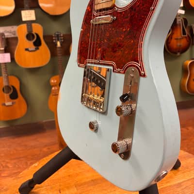 Berly Guitars T Style w/B Bender Sonic Blue Nitro Authorized Dealer image 8