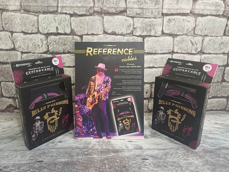 REFERENCE RIC BFG 01 Billy F Gibbons JJ AU 4,5mt (Neutrik) image 1