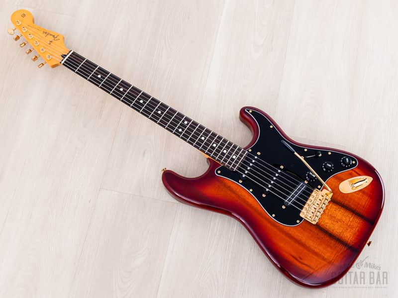 2013 Fender Stratocaster ST62G/ASH KOA SSH Superstrat, Japan MIJ