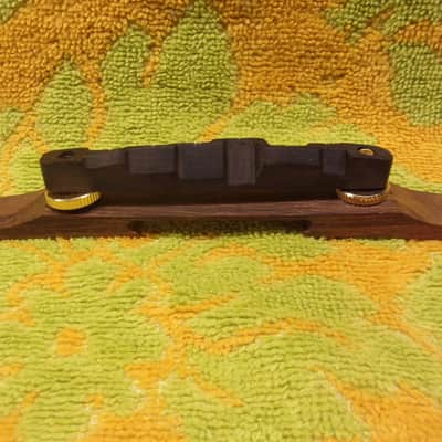 Archtop bridges: MIK, ResoMax, ABM, Philadelphia Luthier, rosewood, 2020's, Cipollina image 4