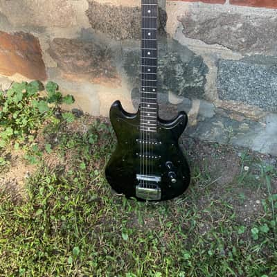 Vintage Harmony H804 Electric Guitar – Black – Ready to Play image 5