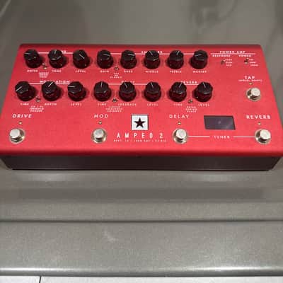 Blackstar AMPED 2 Dept. 10 100-Watt Guitar Amp Pedal 2023 - Present - Red image 1