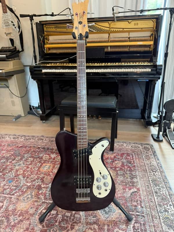 Mosrite 350 Stereo Bass '70s Burgundy image 1