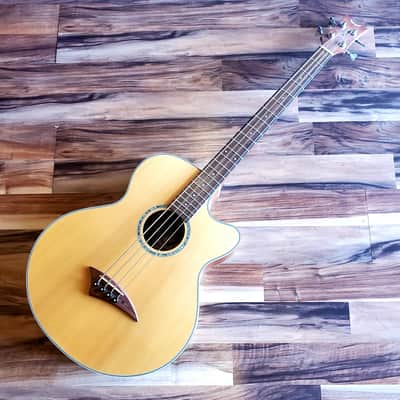 Dean PBCE Acoustic Electric Bass Cutaway Spruce Top image 1