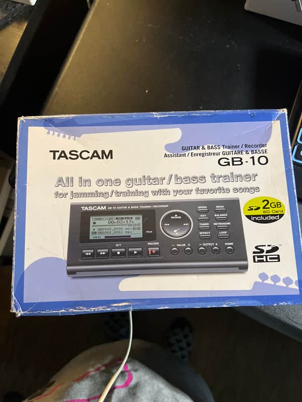 TASCAM GB-10 Guitar/Bass Trainer with Recorder | Reverb