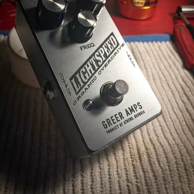 Greer Amps Lightspeed Organic Overdrive (Limited Edition - Moonshot Silver Colorway) image 1