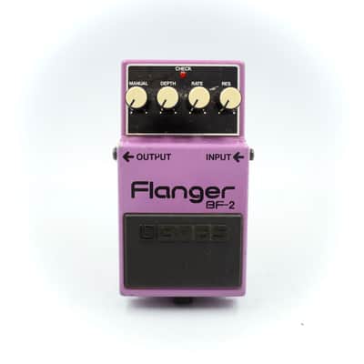 Boss BF-2 Flanger 2000 Made in Taiwan Gray Label PSA Guitar Effect Pedal IN59133 image 2