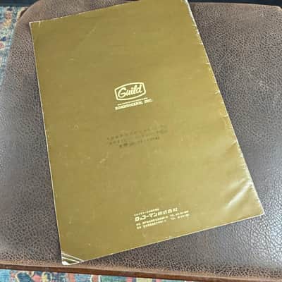Guild Japan Price List and Catalog 1980's image 2