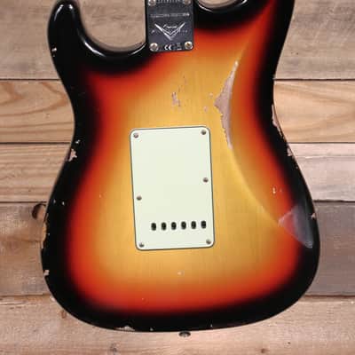 Fender Custom Shop 60's Dual Mag II Stratocaster Relic 3-Color Sunburst w/ Case image 3