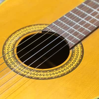 Aria A549 Classical Nylon String Guitar - 1970's Vintage - Made in Japan image 22