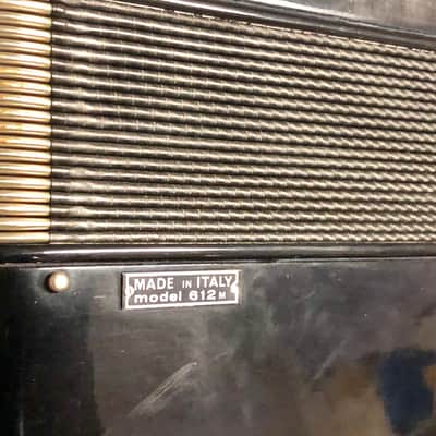 Excelsiola By Excelsior Model 612-M Black Accordion Made In Italy image 14