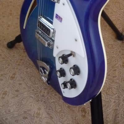 Rickenbacker 360 Limited Edition 2006 Blue Burst Color Of The Year image 19