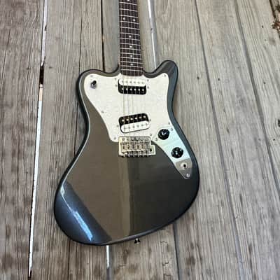 Squier Paranormal Super-Sonic 2020 - Graphite Metallic limited edition electric guitar image 8
